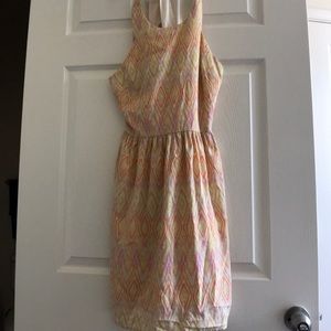 Chevron Print Dress